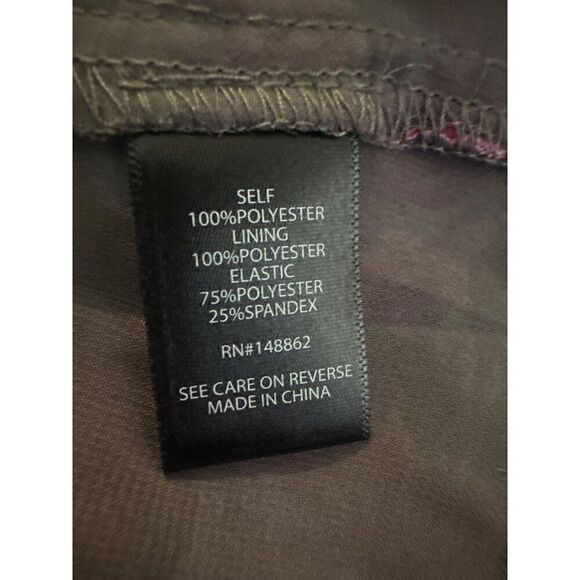 NWT Crinkle Chiffon Smocked Waist Off-Shoulder Crop Top Size 5 - Picture 11 of 16